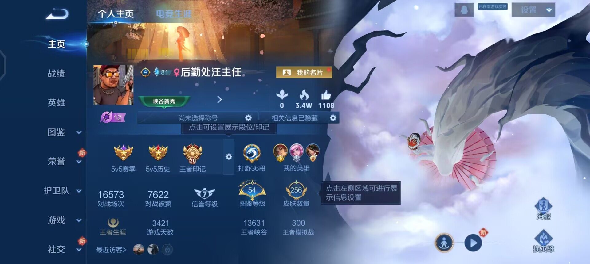 WZLX4259039王者荣耀账号详情图2