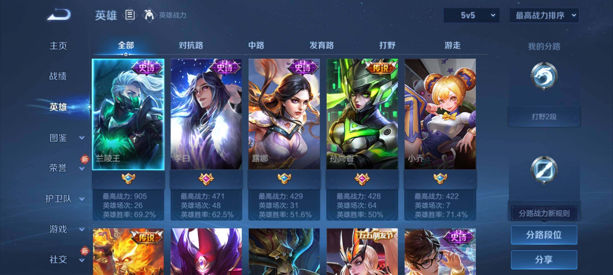 WZCMY4254567王者荣耀账号详情图3