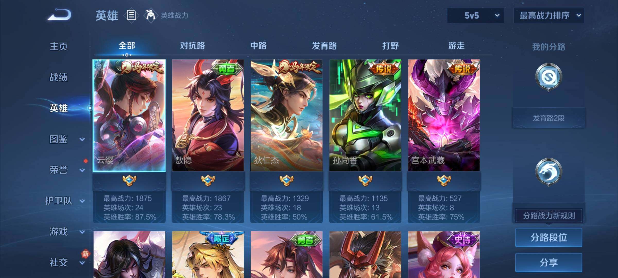 WZCMY4254484王者荣耀账号详情图3