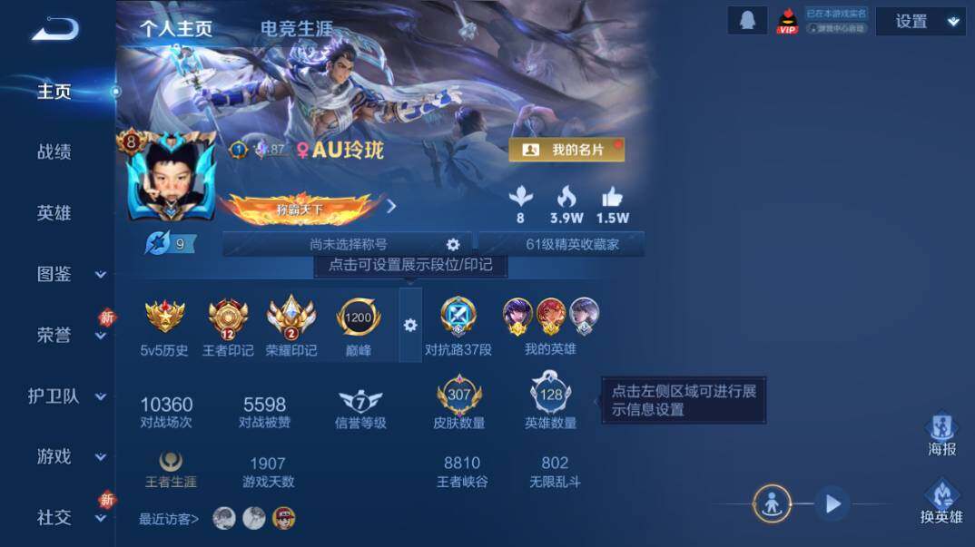 WZQM4254215王者荣耀账号详情图9