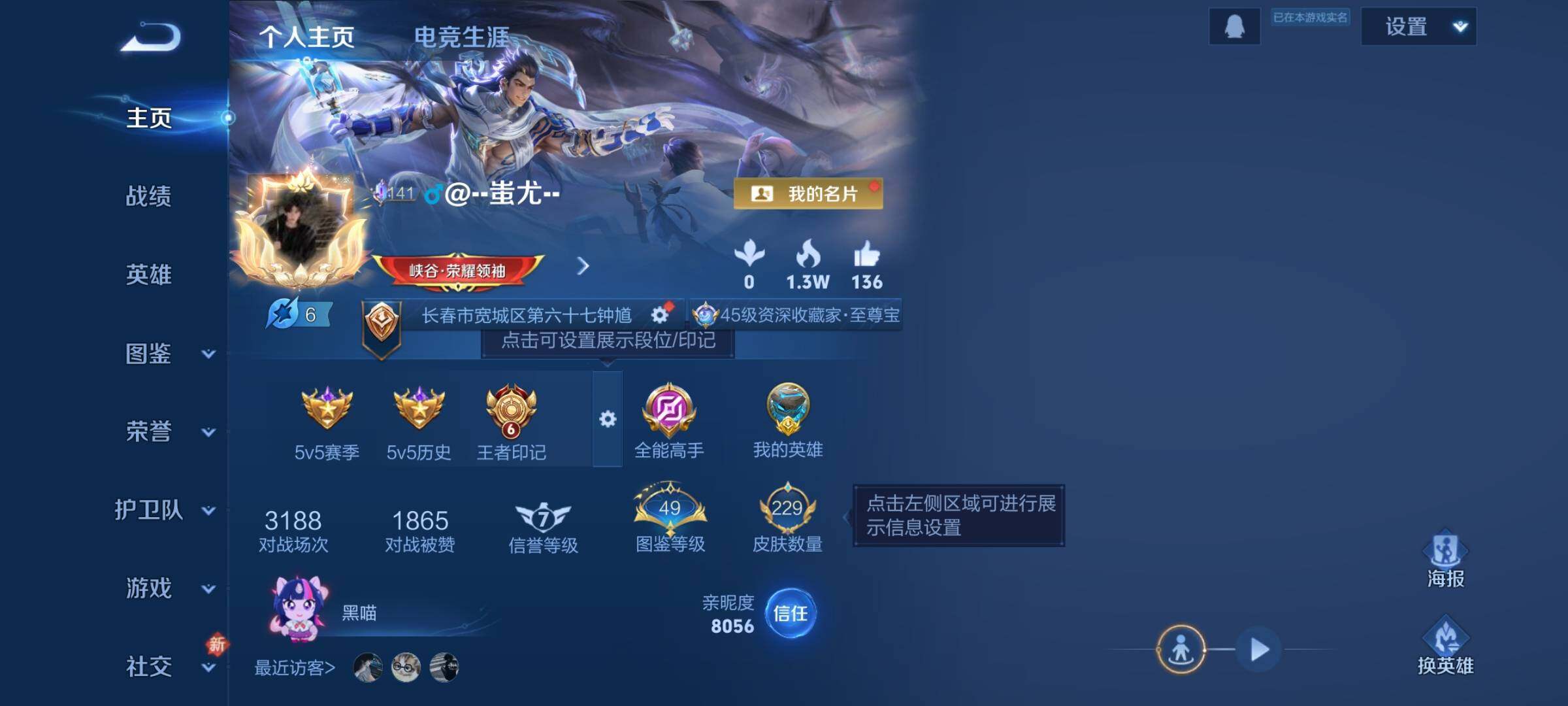 WZQM4254218王者荣耀账号详情图5