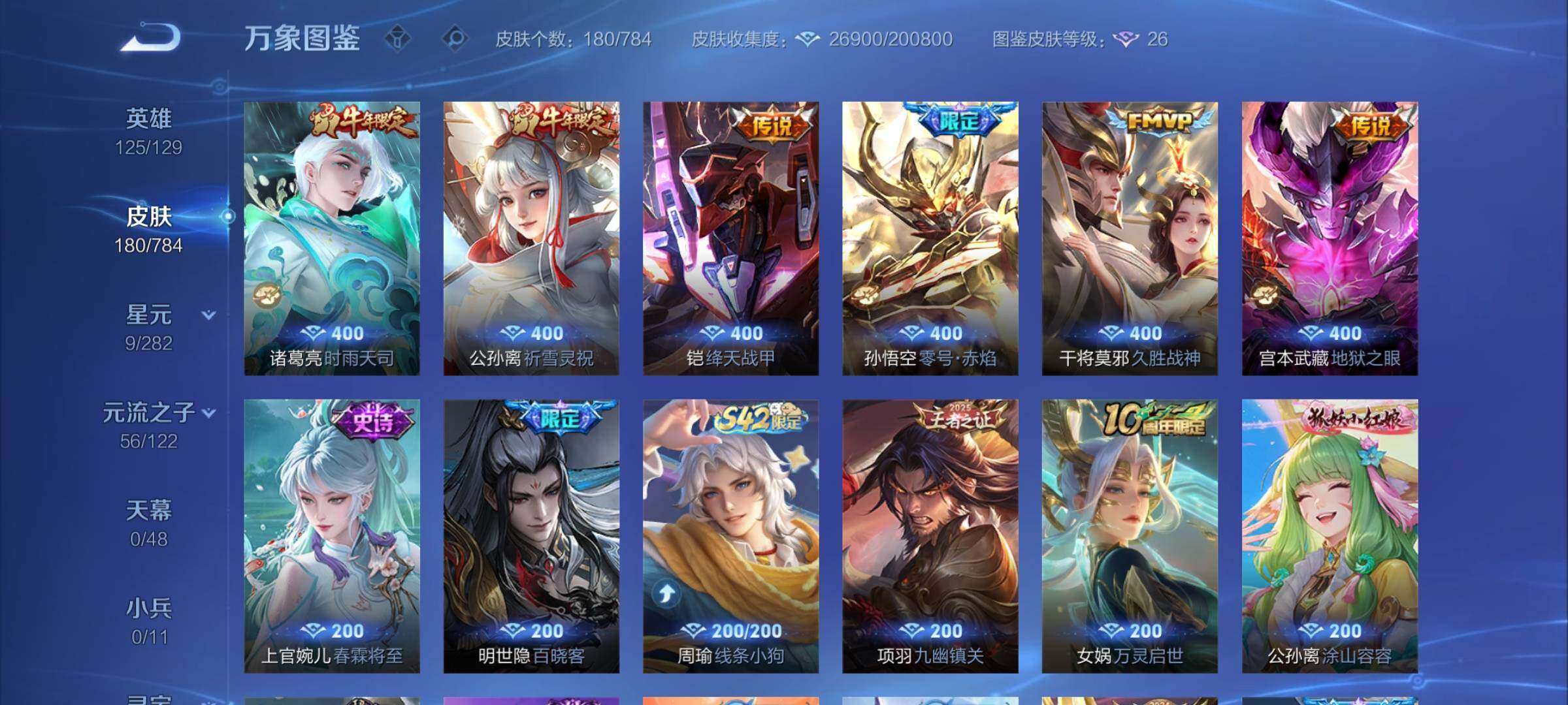 WZCMY4258218王者荣耀账号详情图7