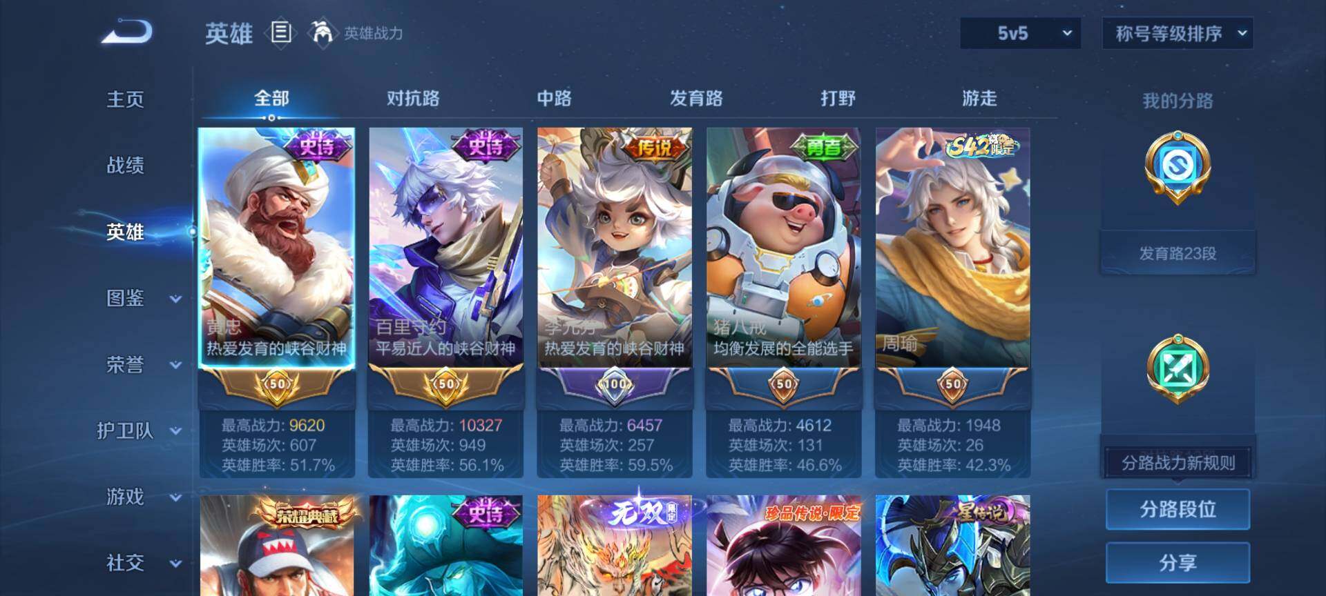 WZQM4254701王者荣耀账号详情图4