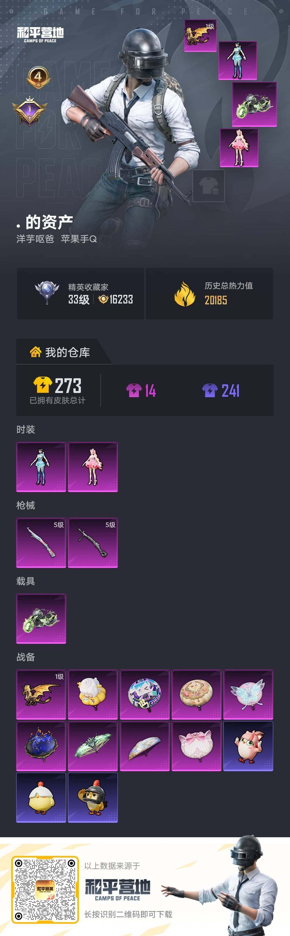 HPLX4142722和平精英账号详情图4 HPLX4142722和平精英账号详情图4