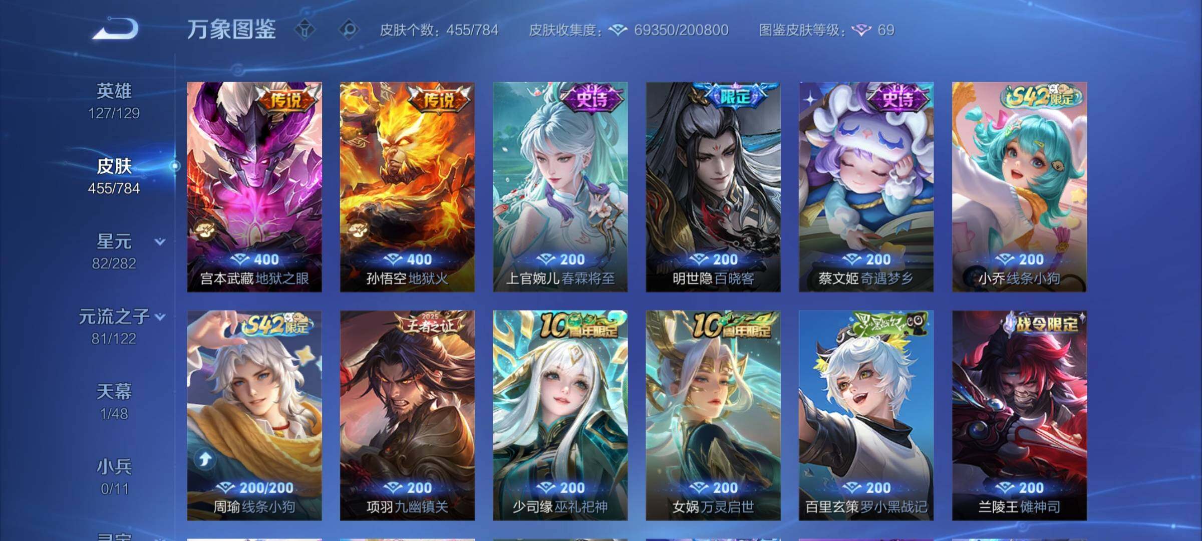 WZLX4259943王者荣耀账号详情图8