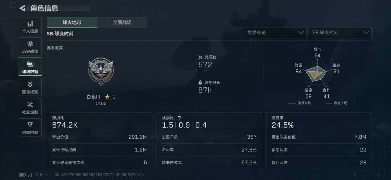 SJZQM484710三角洲行动账号详情图8 SJZQM484710三角洲行动账号详情图8