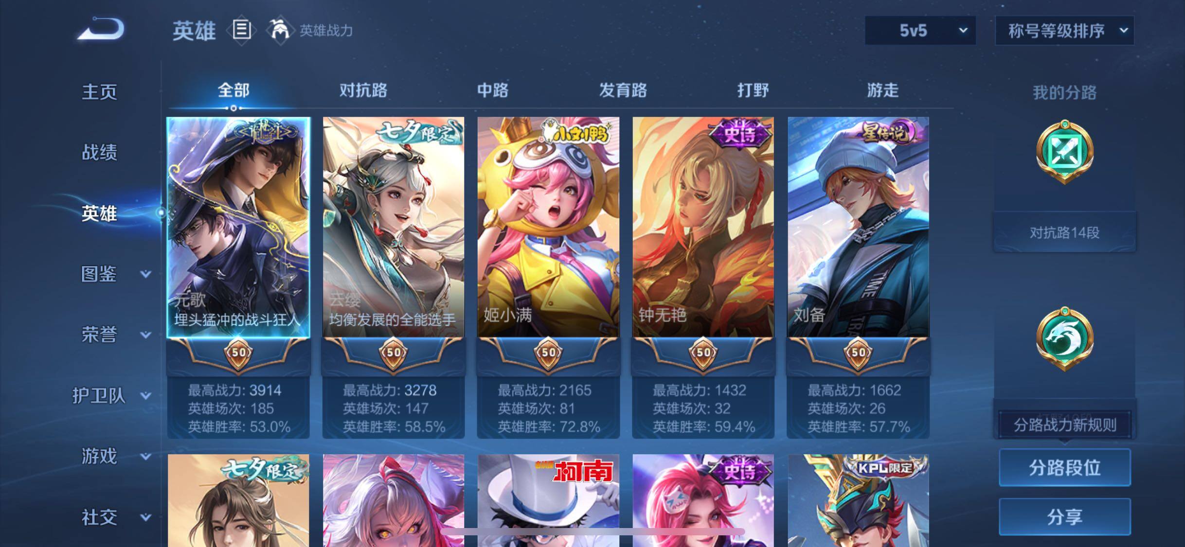 WZLX4259994王者荣耀账号详情图3