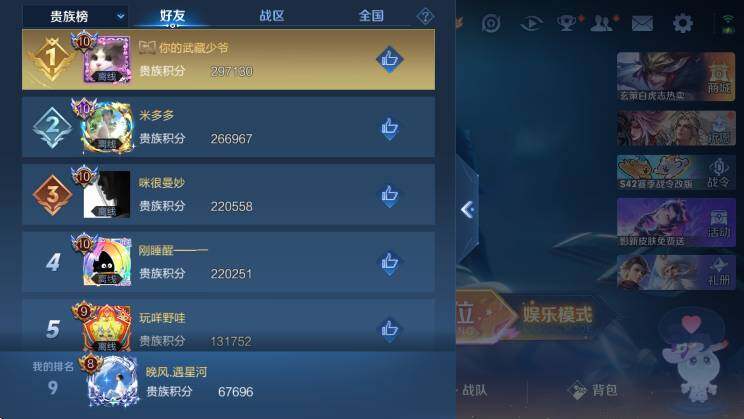 WZLX4257089王者荣耀账号详情图16