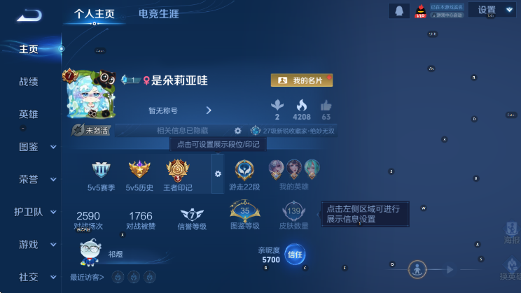 WZLX4257118王者荣耀账号详情图5