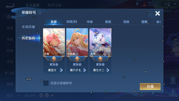 WZLX4257118王者荣耀账号详情图6