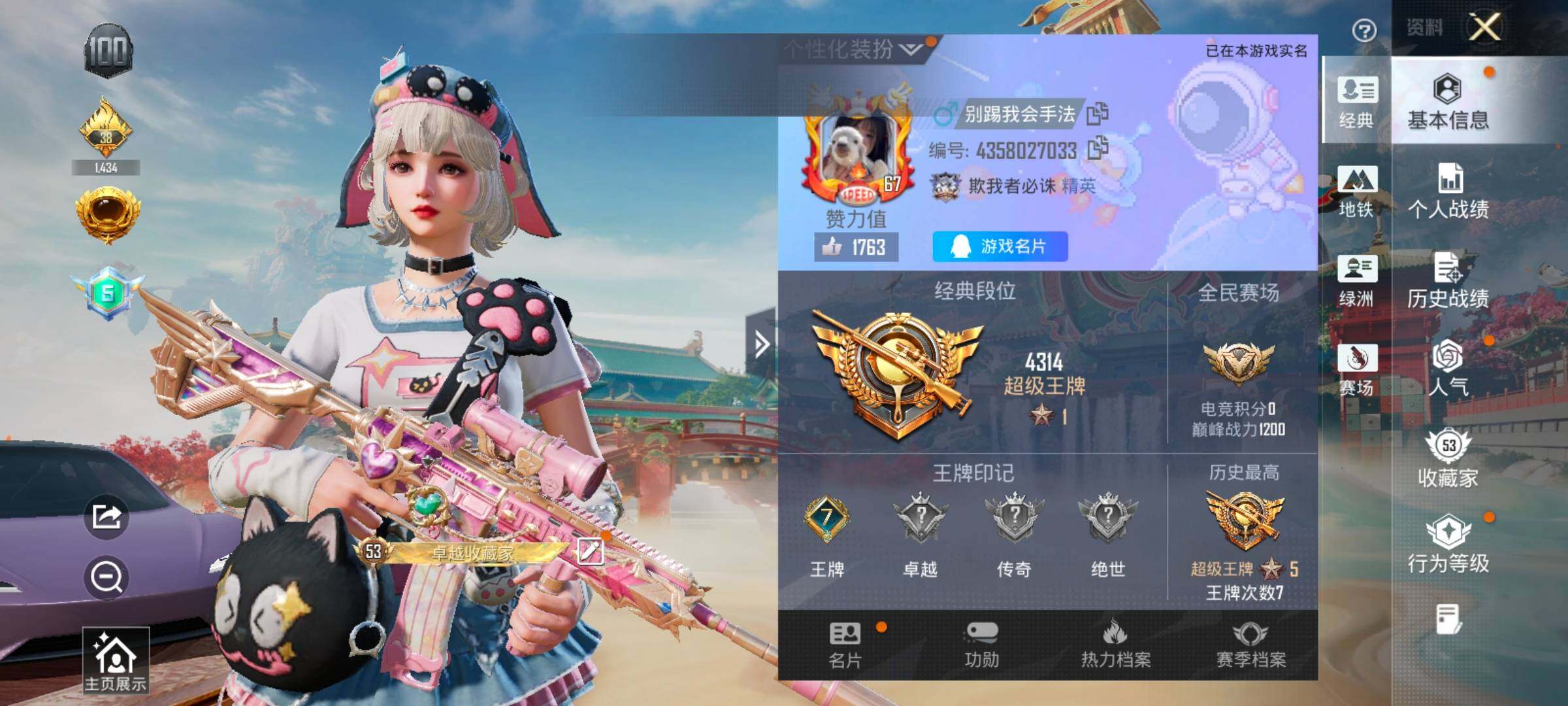 HPLX4143656和平精英账号详情图2 HPLX4143656和平精英账号详情图2