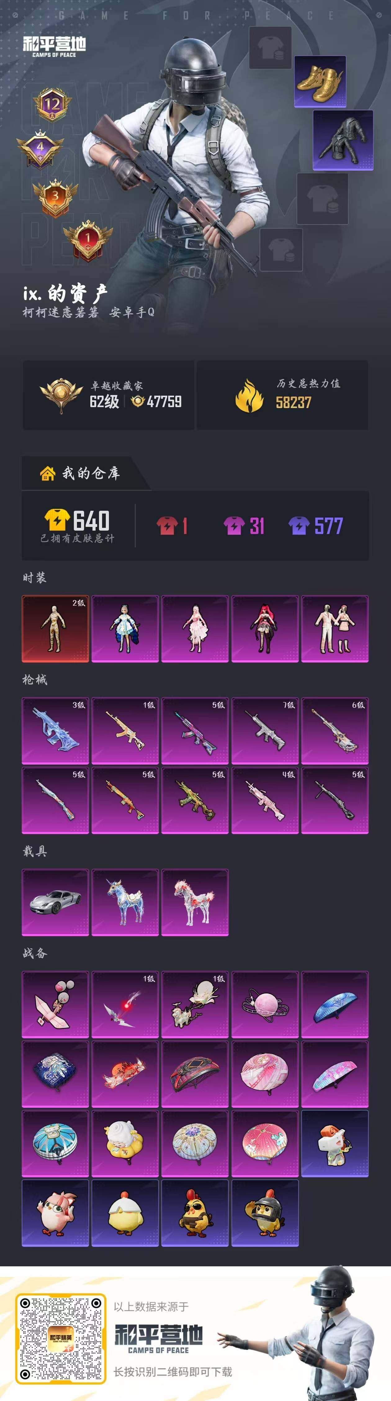 HPQM4142303和平精英账号详情图6