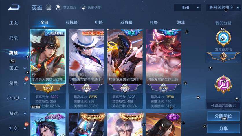 WZLX4259812王者荣耀账号详情图13