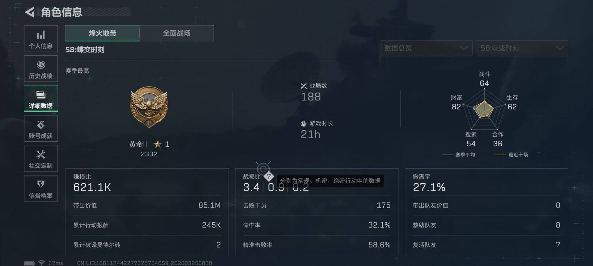 SJZEY479797三角洲行动账号详情图6