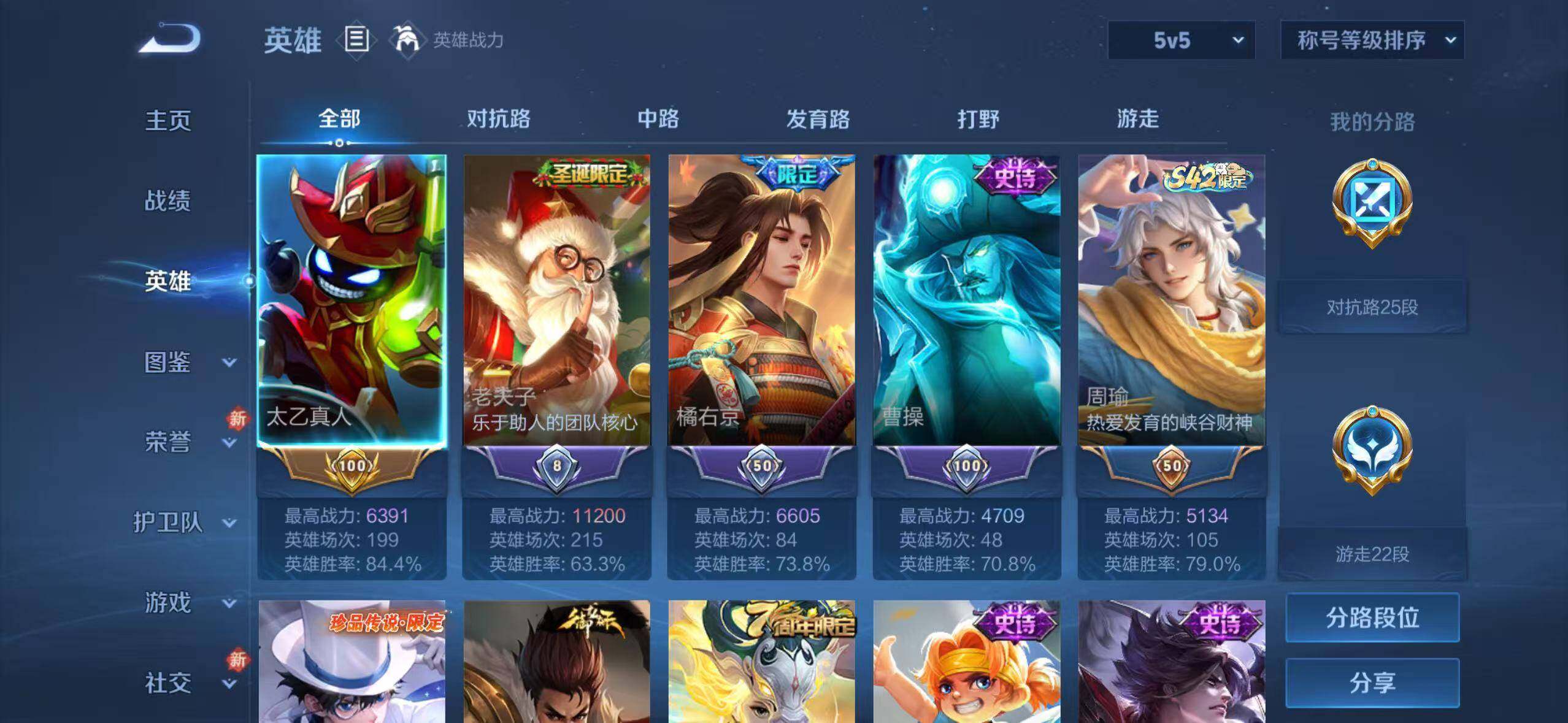 WZLX4258047王者荣耀账号详情图3