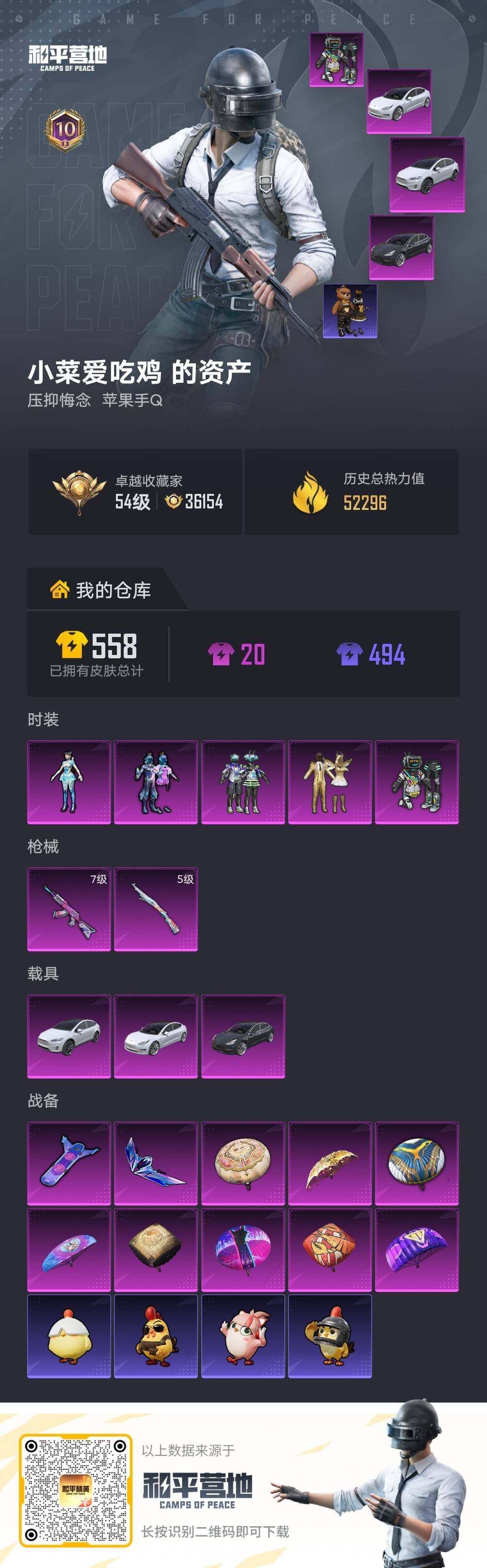 HPLE4148458和平精英账号详情图5 HPLE4148458和平精英账号详情图5