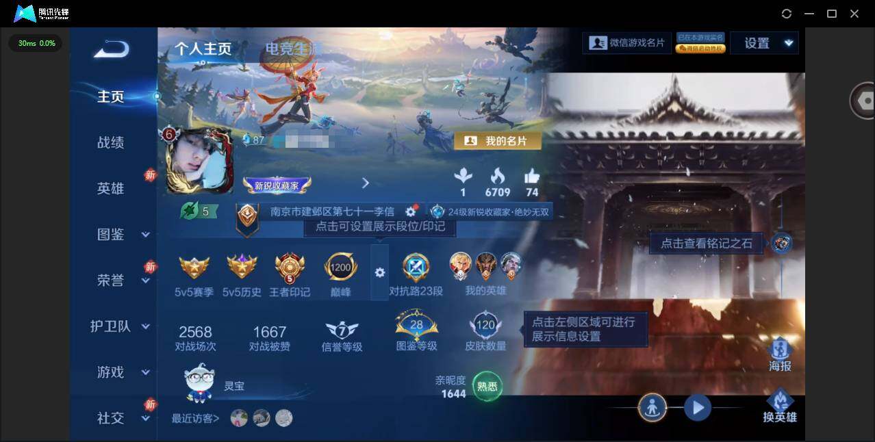 WZQM4260173王者荣耀账号详情图3