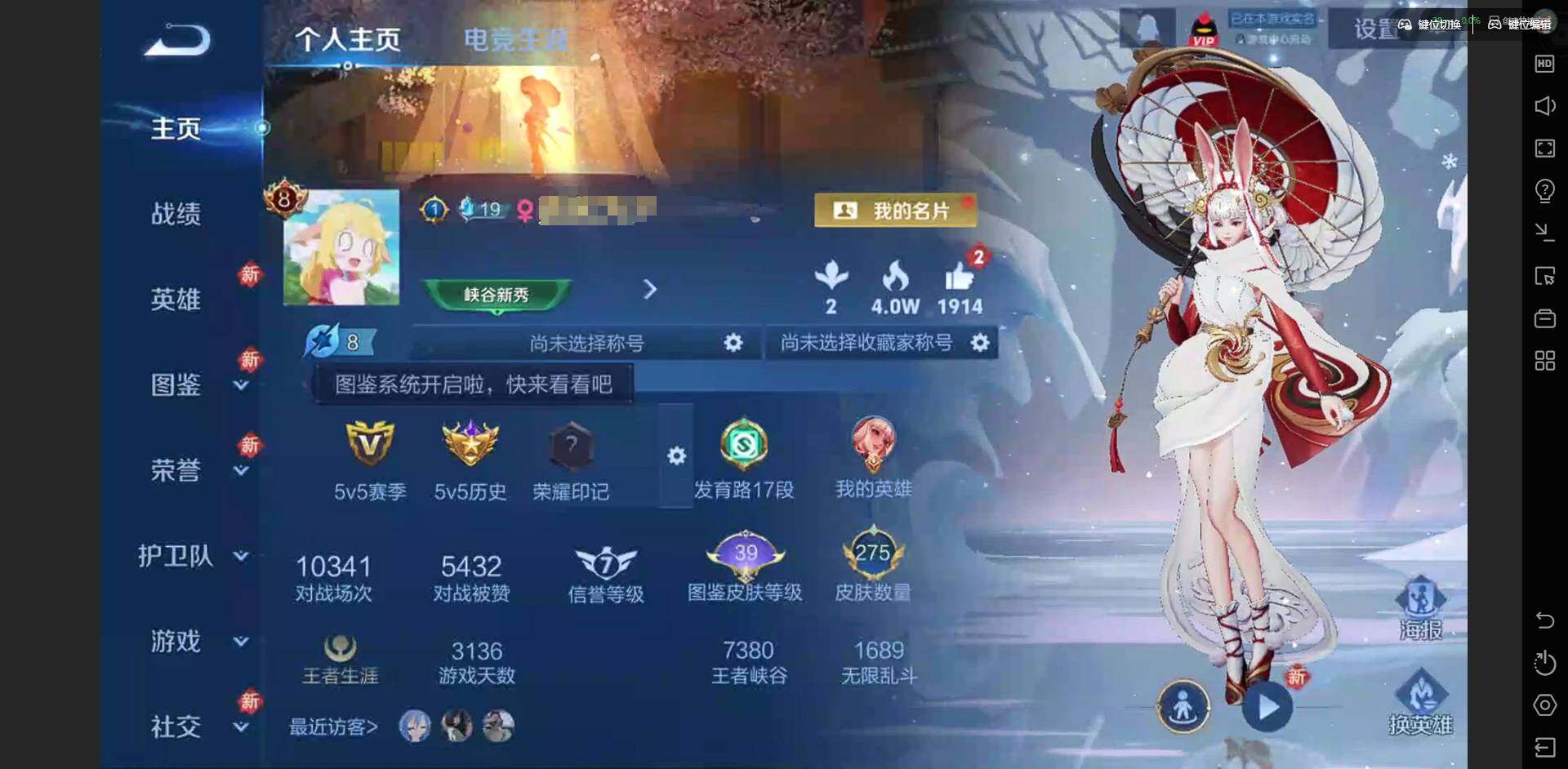 WZQM4260268王者荣耀账号详情图3