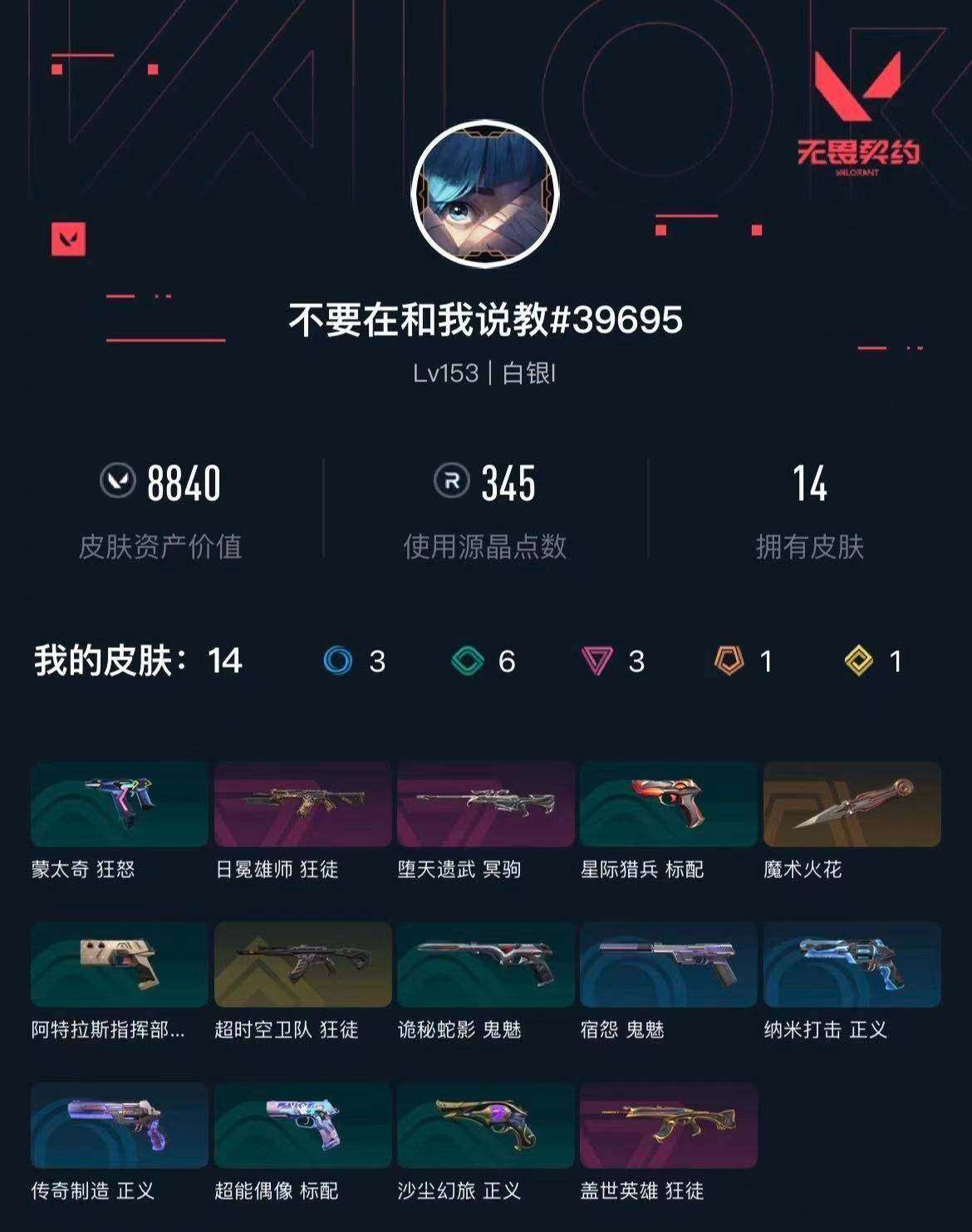 WWQXL424098无畏契约账号详情图4