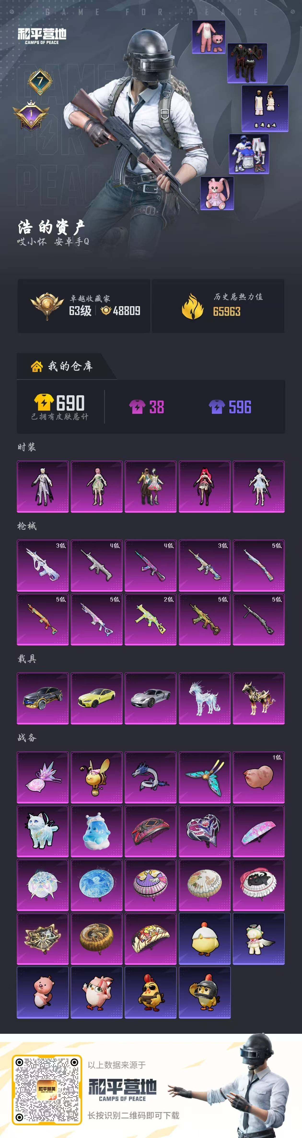 HPQM4147943和平精英账号详情图6 HPQM4147943和平精英账号详情图6