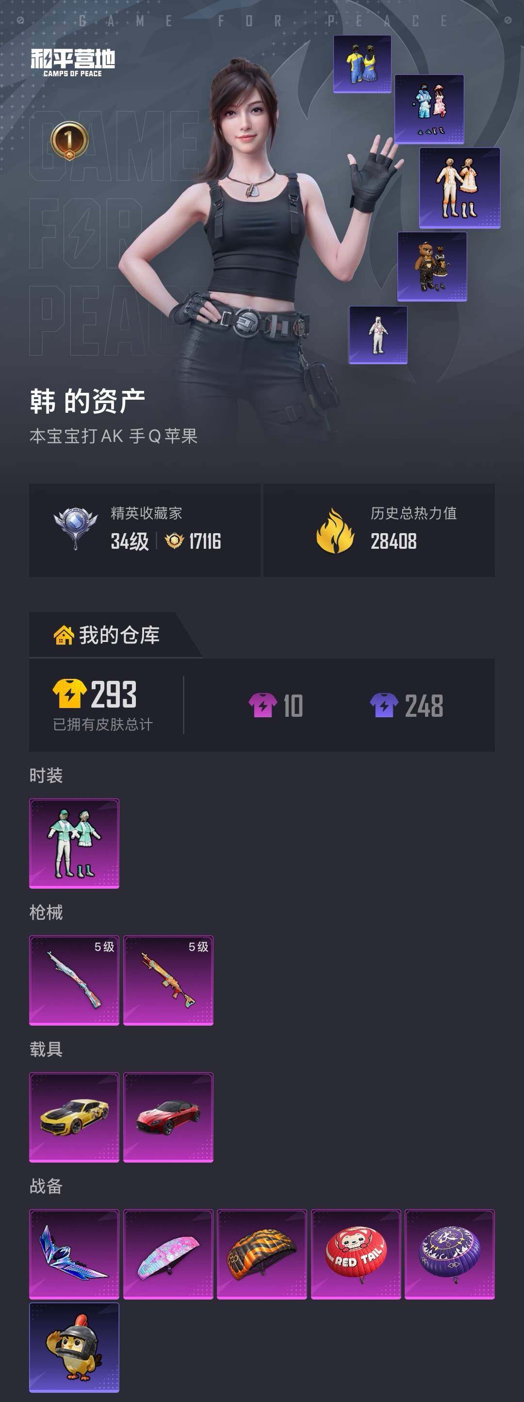 HPQM4143494和平精英账号详情图5 HPQM4143494和平精英账号详情图5