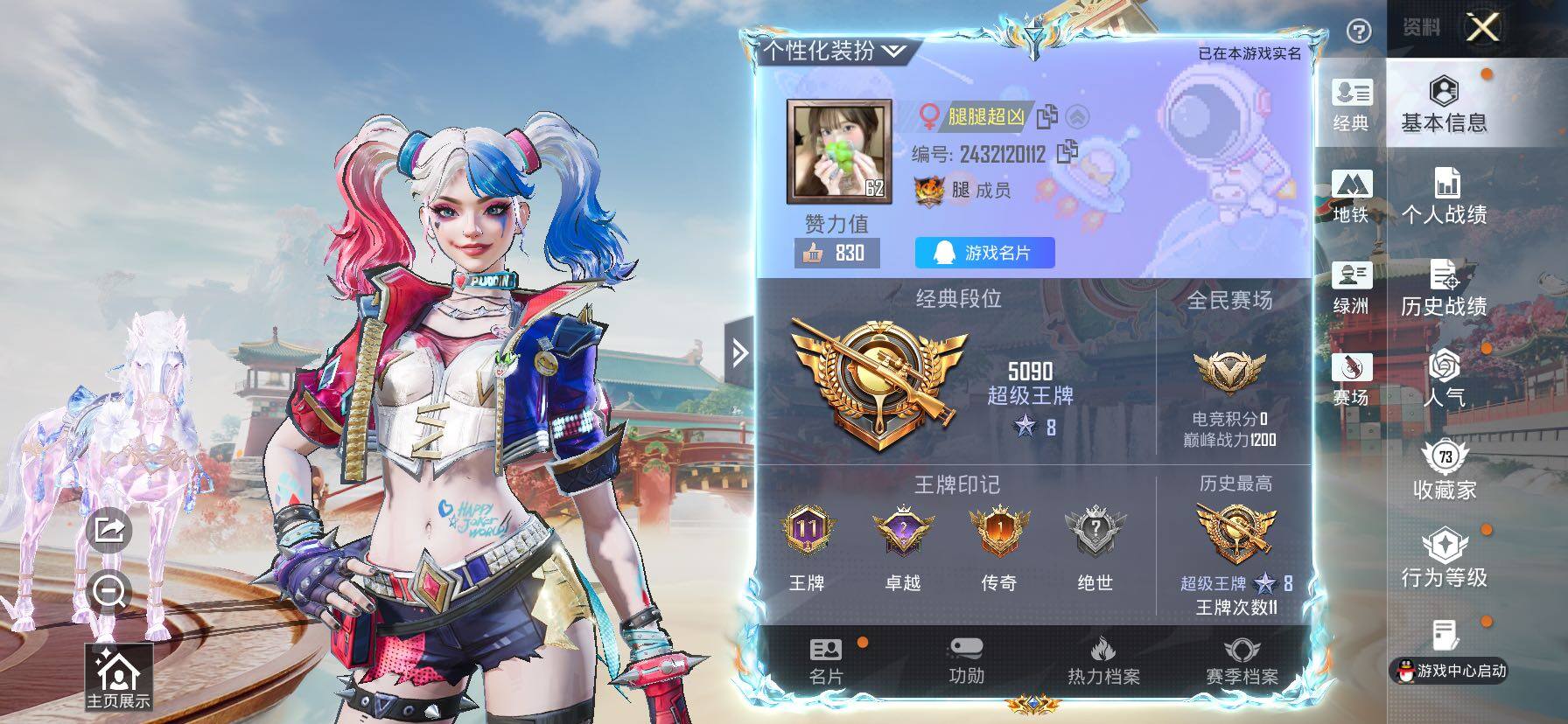 HPLX4143742和平精英账号详情图2 HPLX4143742和平精英账号详情图2