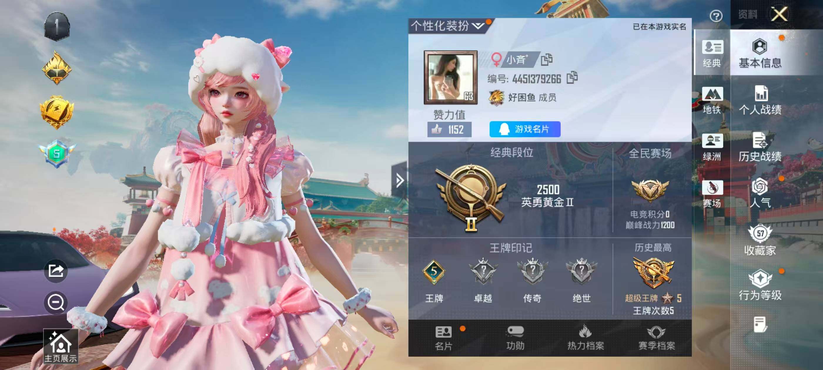 HPQM4157447和平精英账号详情图6