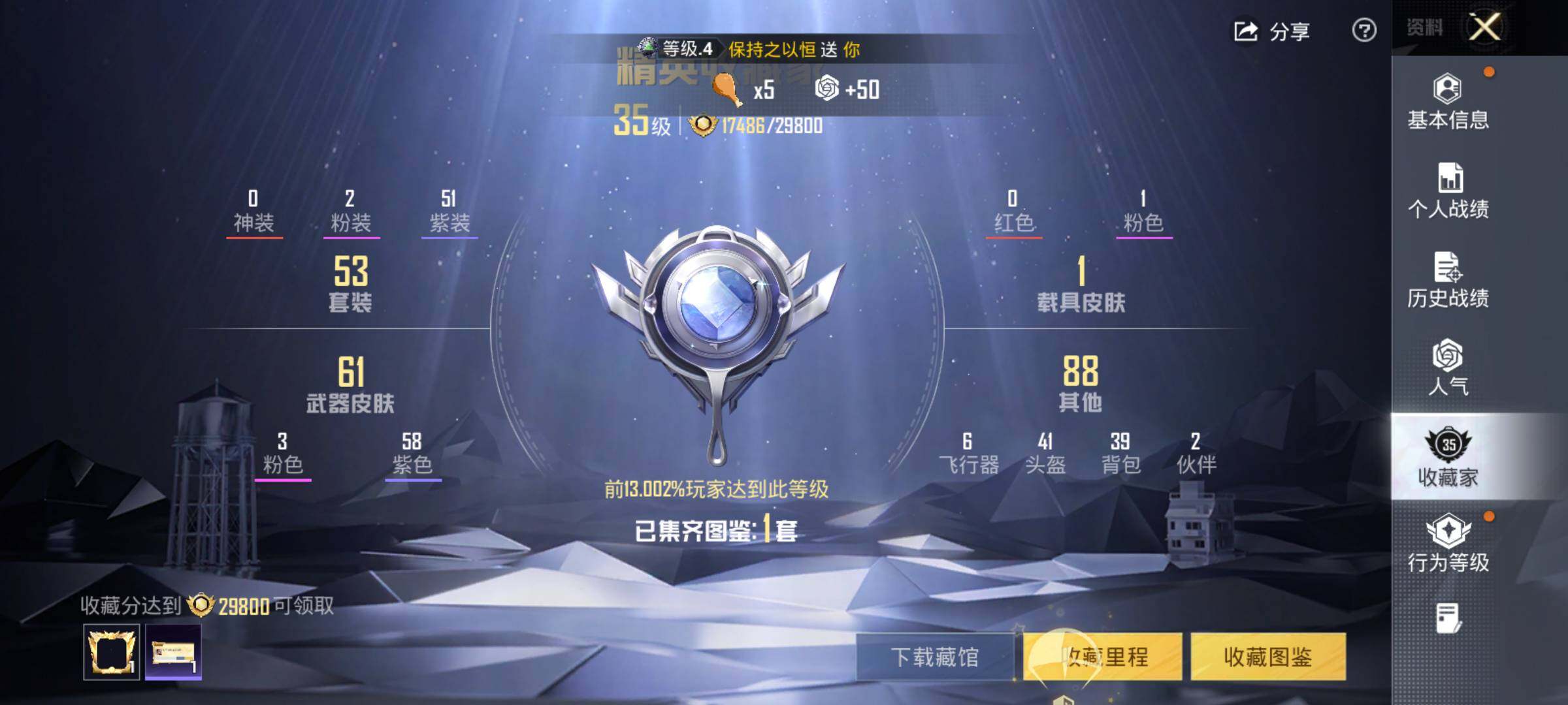 HPLE4147918和平精英账号详情图5