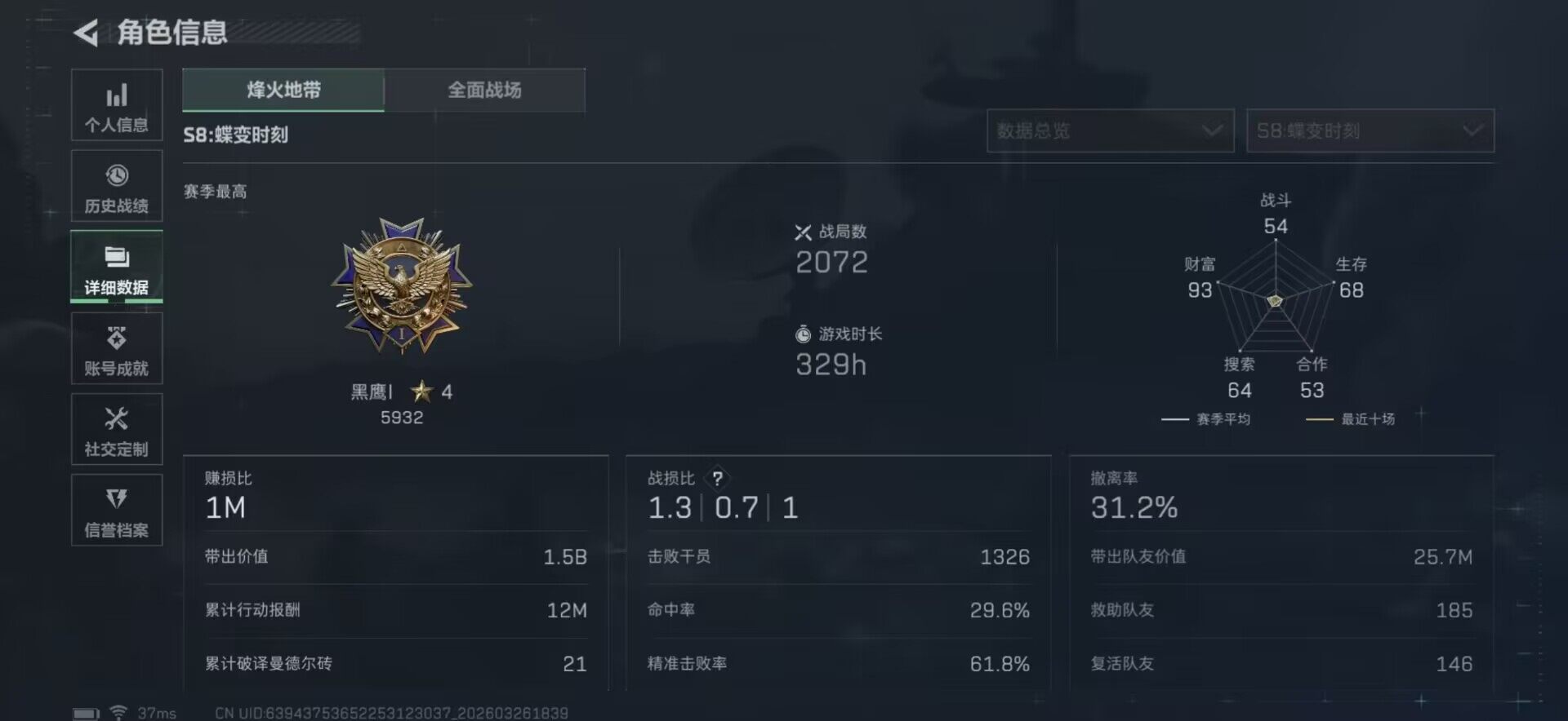 SJZEY484280三角洲行动账号详情图8 SJZEY484280三角洲行动账号详情图8