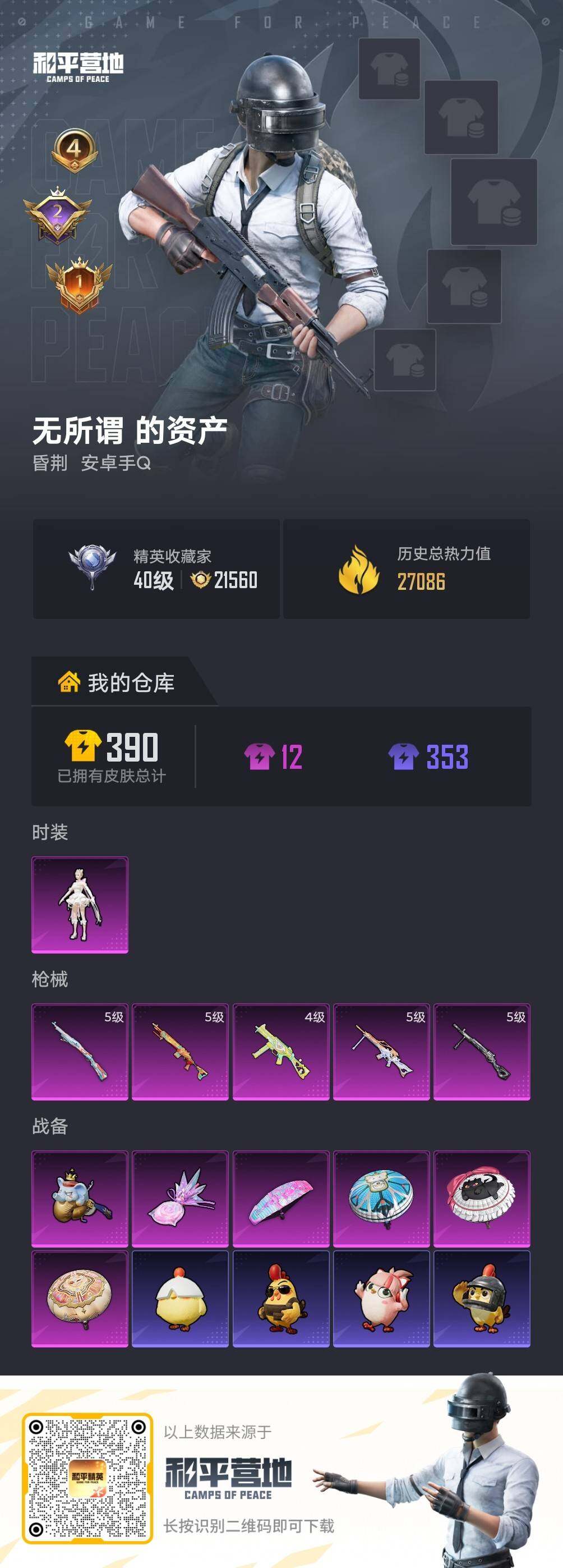 HPLX4147965和平精英账号详情图4