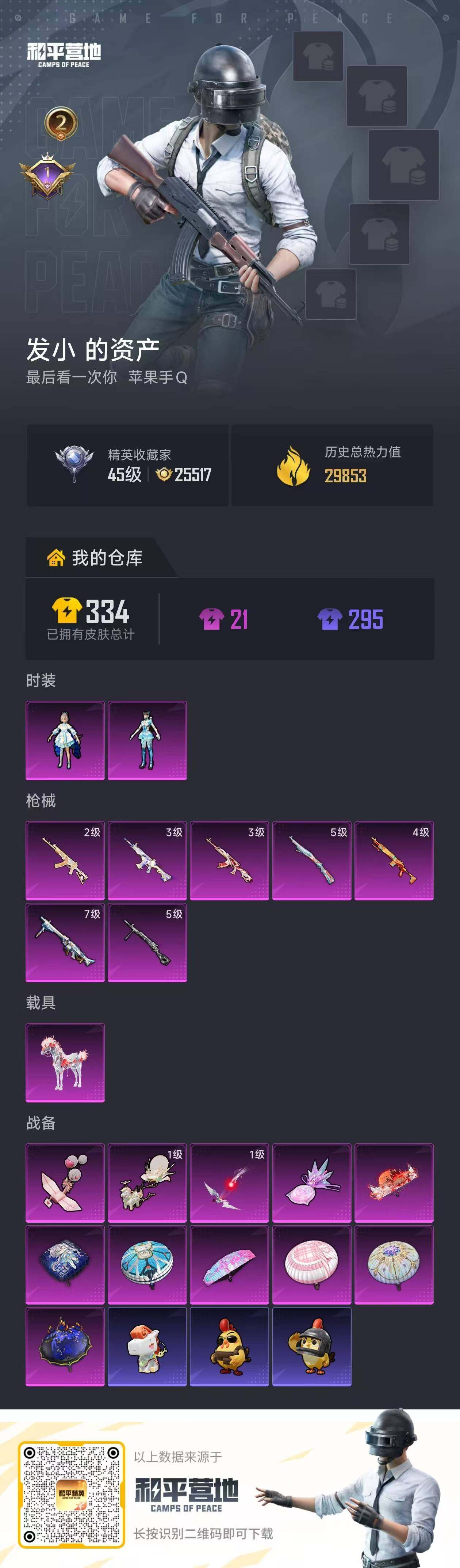 HPLX4143963和平精英账号详情图13 HPLX4143963和平精英账号详情图13