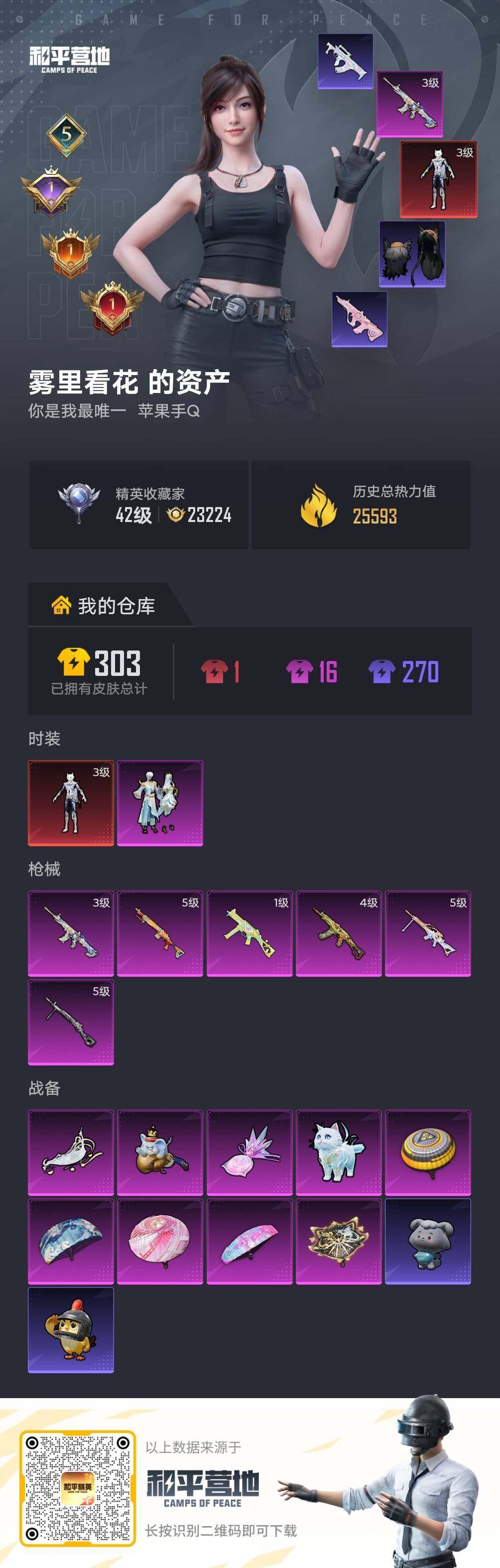 HPLX4148118和平精英账号详情图3