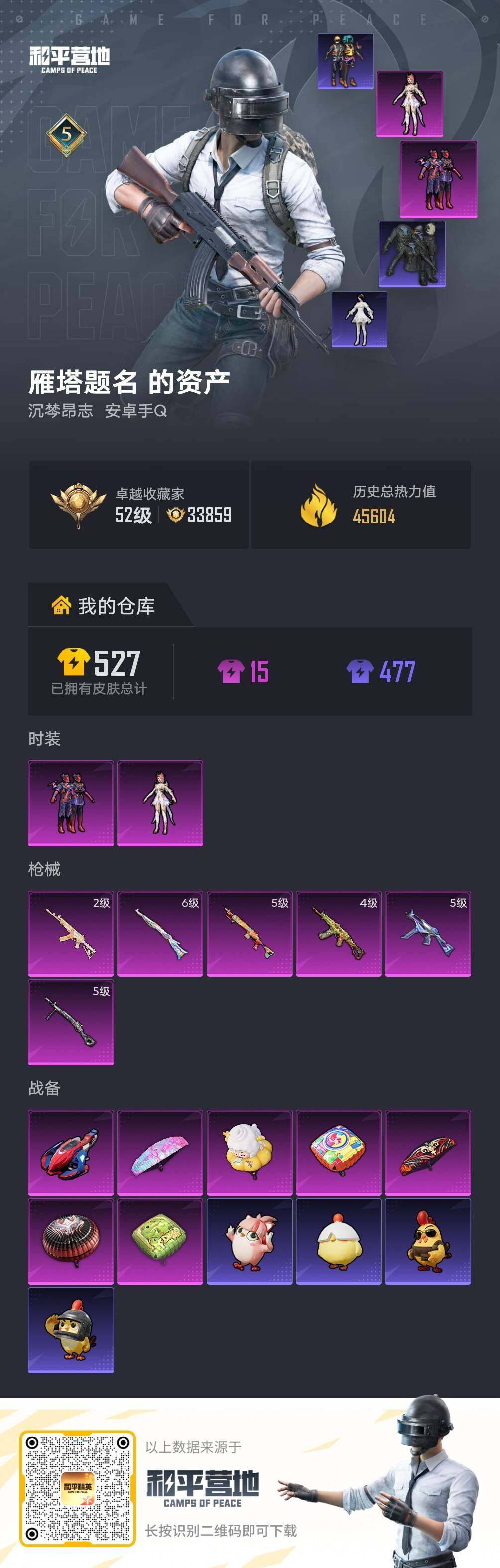 HPLE4148351和平精英账号详情图5 HPLE4148351和平精英账号详情图5