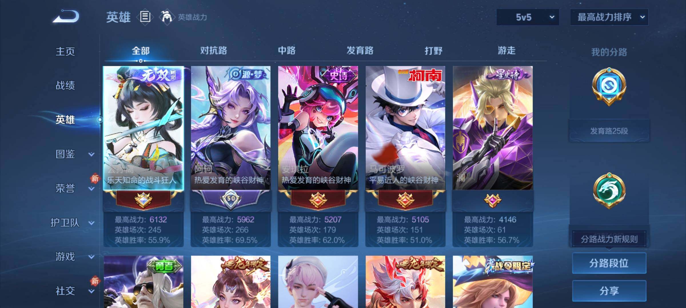 WZCMY4264416王者荣耀账号详情图3