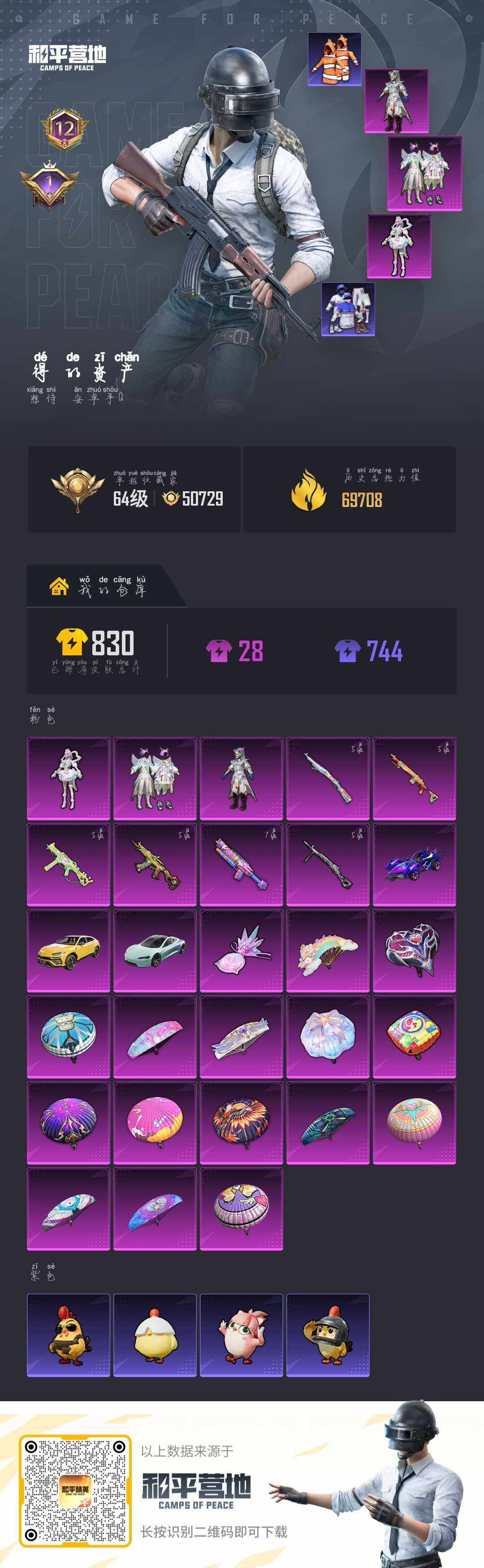 HPLX4148489和平精英账号详情图2