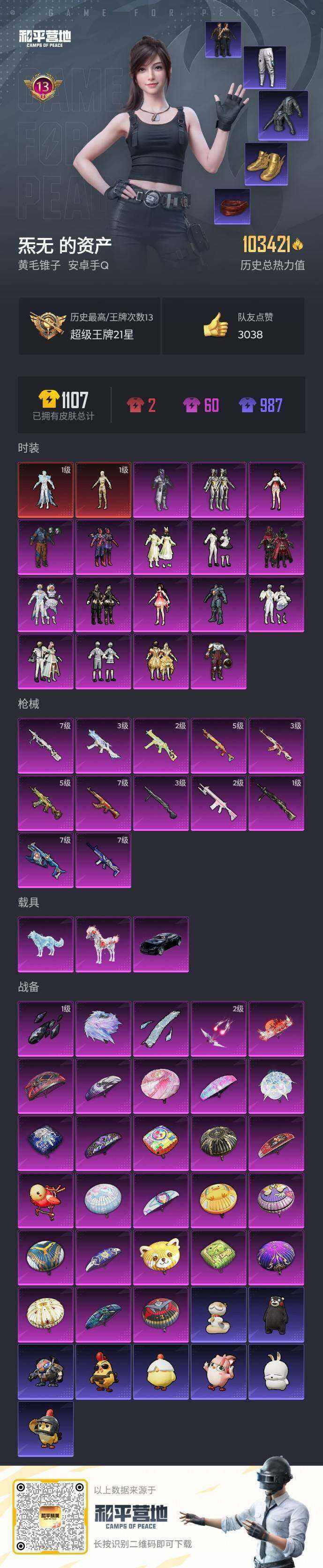 HPQM4146011和平精英账号详情图9 HPQM4146011和平精英账号详情图9