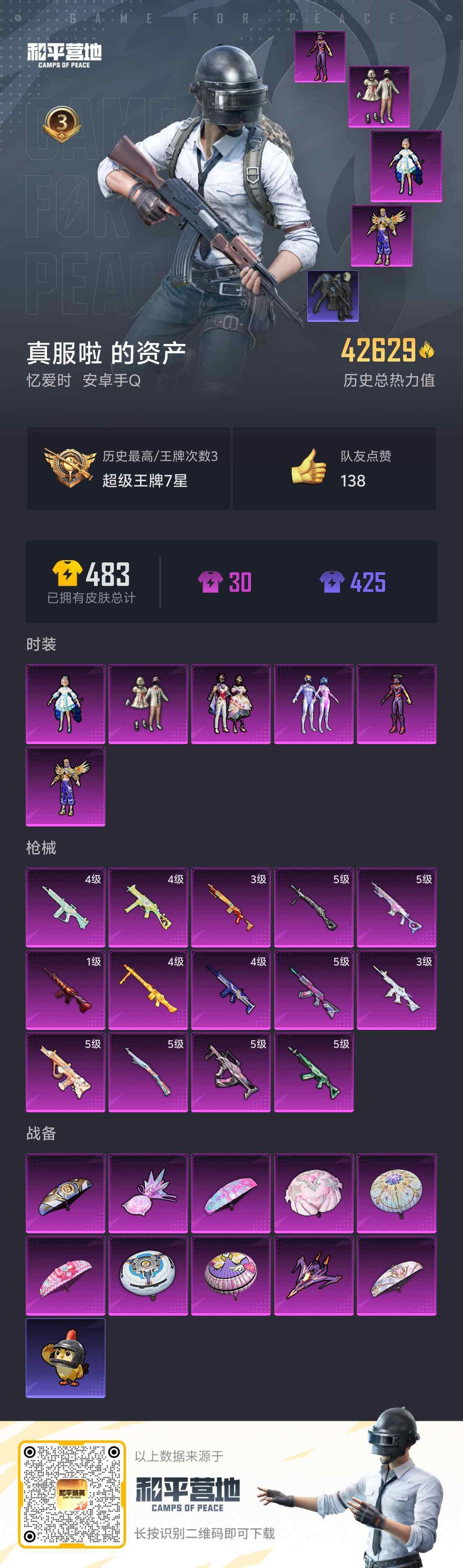 HPLX4149507和平精英账号详情图2