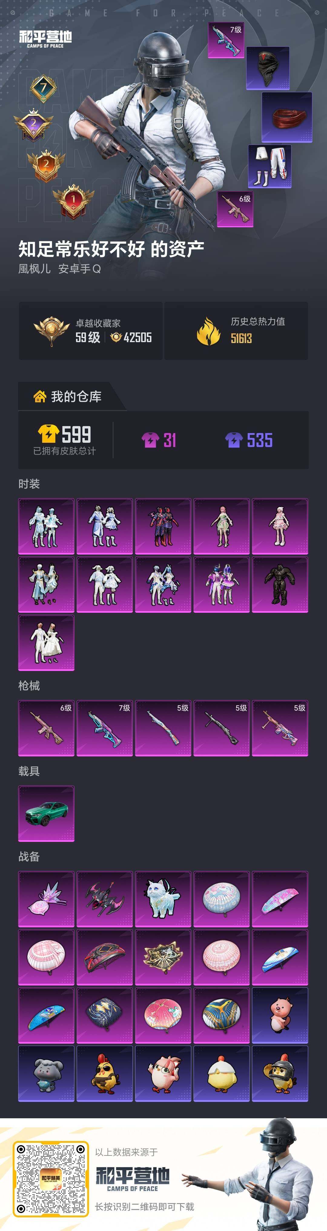 HPDN4145603和平精英账号详情图2