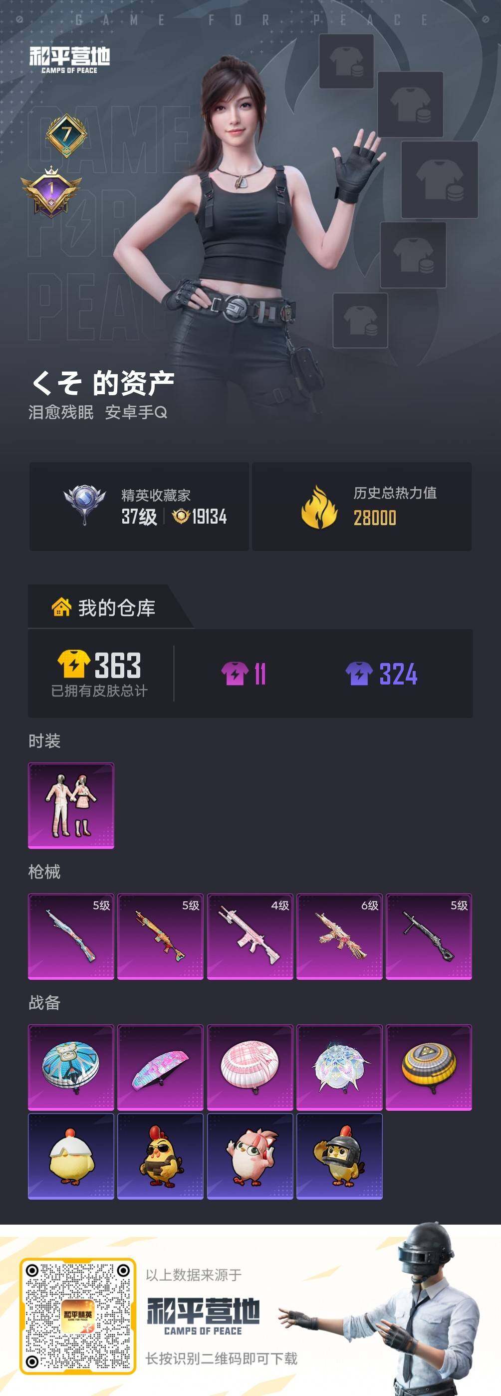 HPLE4150712和平精英账号详情图4 HPLE4150712和平精英账号详情图4