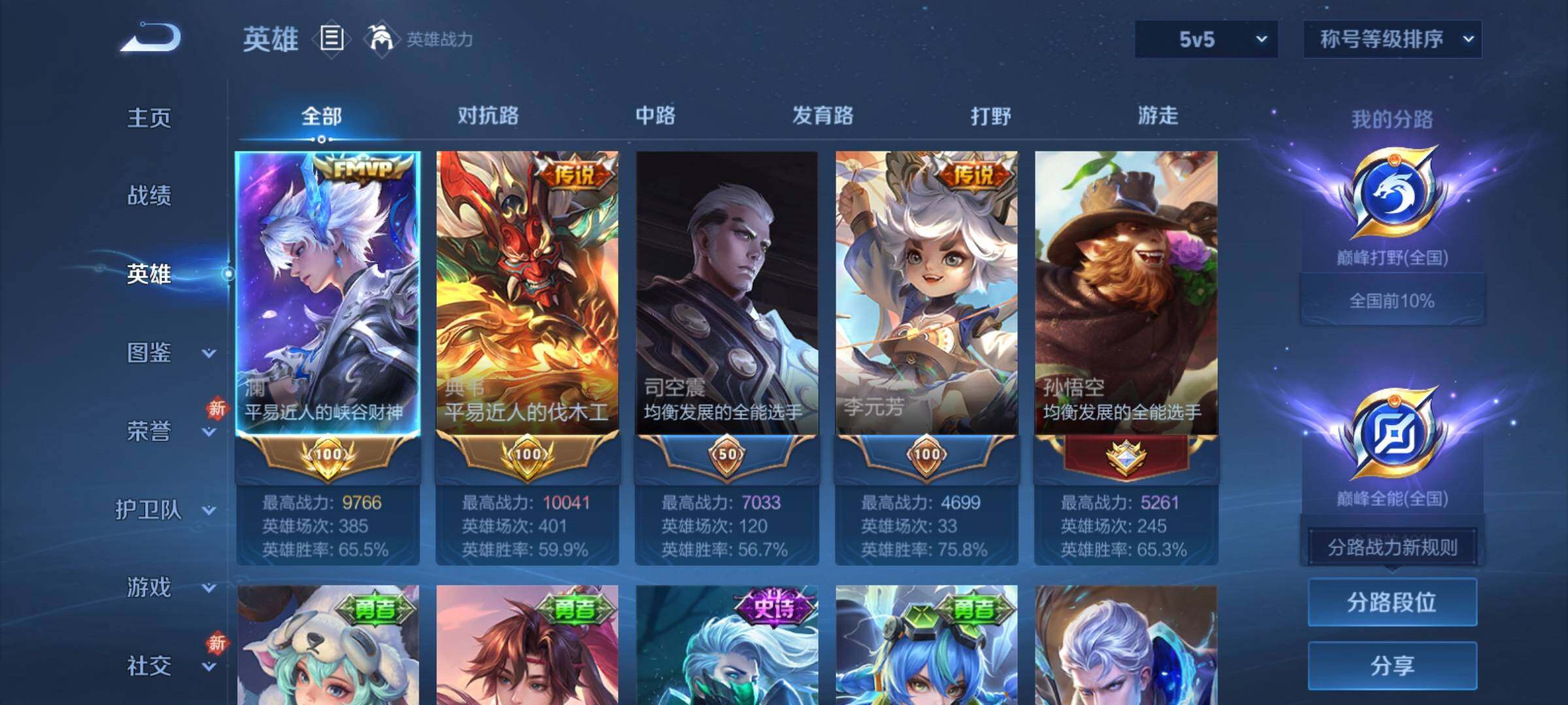 WZCMY4266714王者荣耀账号详情图3