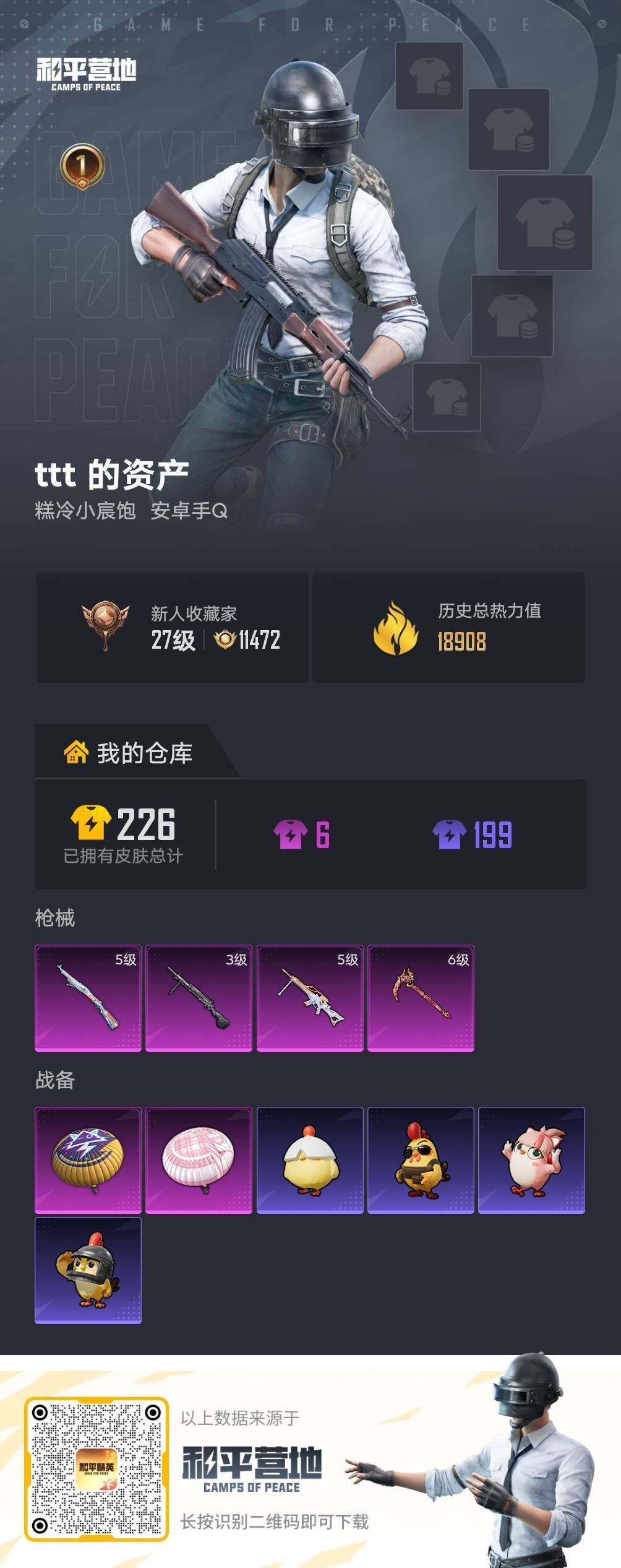 HPLE4149625和平精英账号详情图4 HPLE4149625和平精英账号详情图4