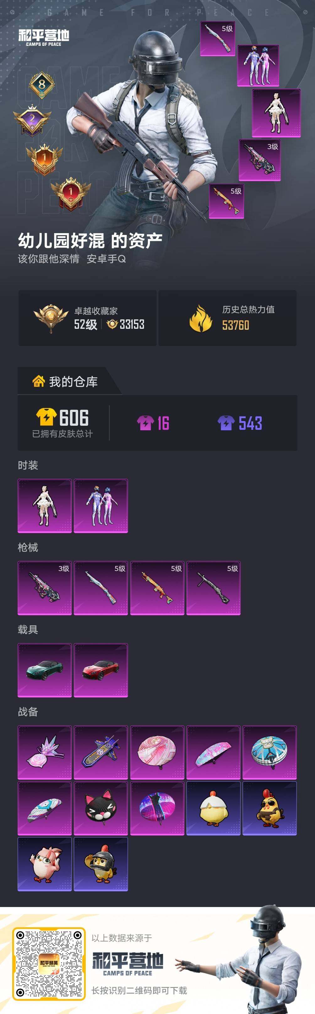 HPLX4151165和平精英账号详情图5 HPLX4151165和平精英账号详情图5