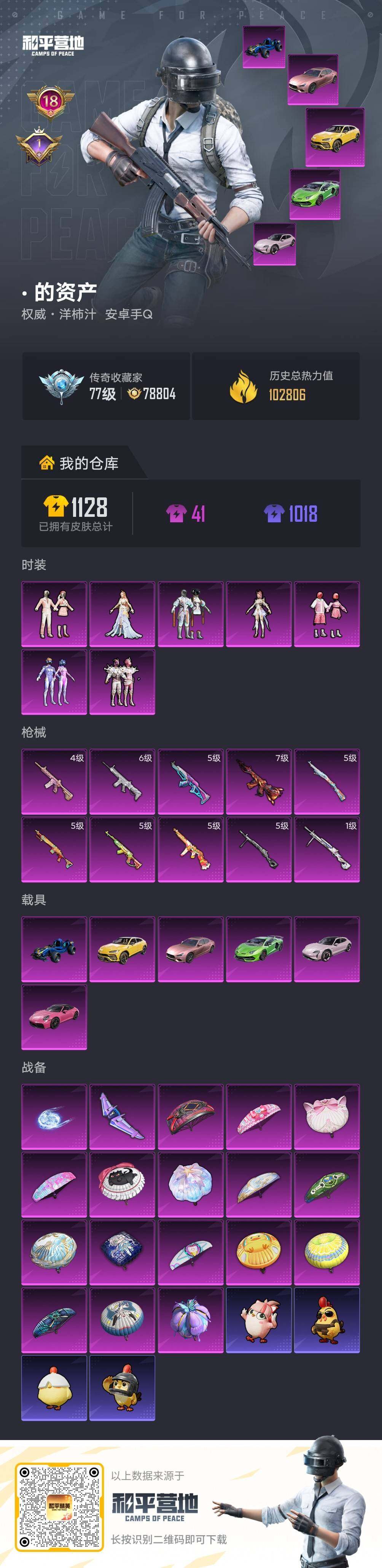 HPLX4148423和平精英账号详情图7