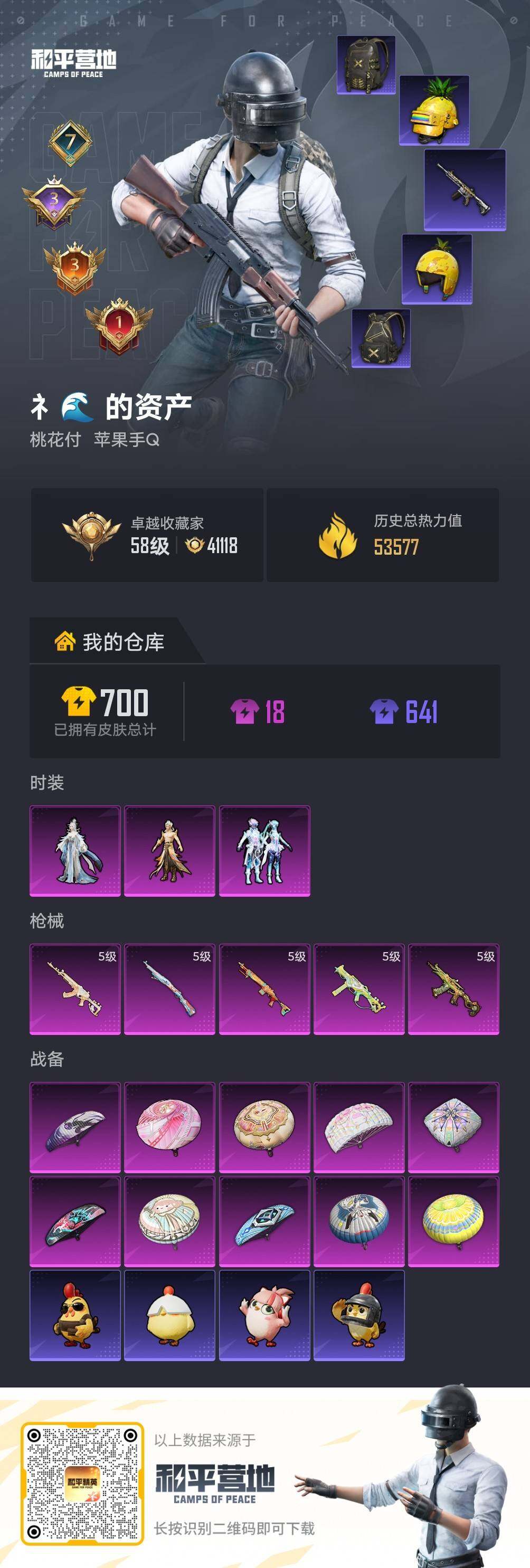 HPLX4150130和平精英账号详情图6 HPLX4150130和平精英账号详情图6