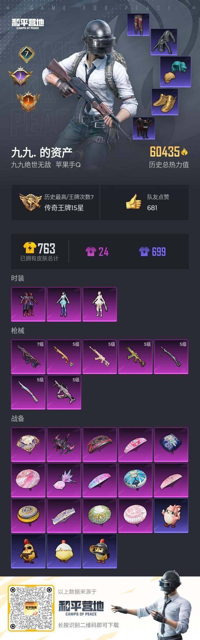 HPQM4146511和平精英账号详情图6 HPQM4146511和平精英账号详情图6