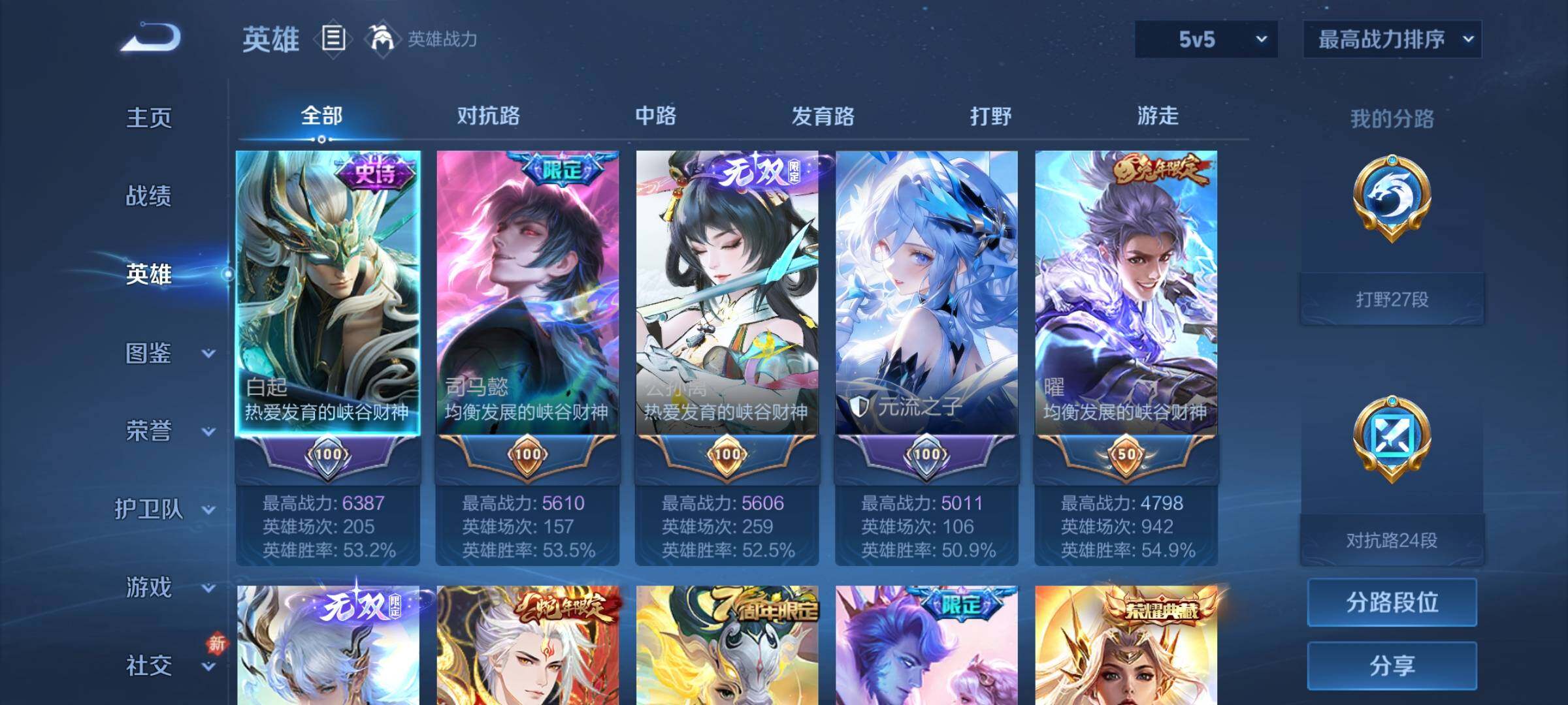 WZCMY4272807王者荣耀账号详情图3