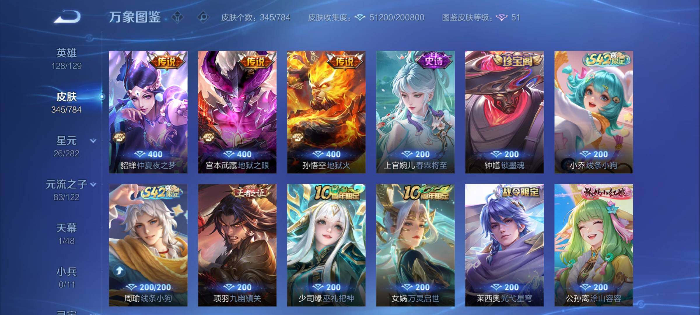 WZCMY4266965王者荣耀账号详情图8