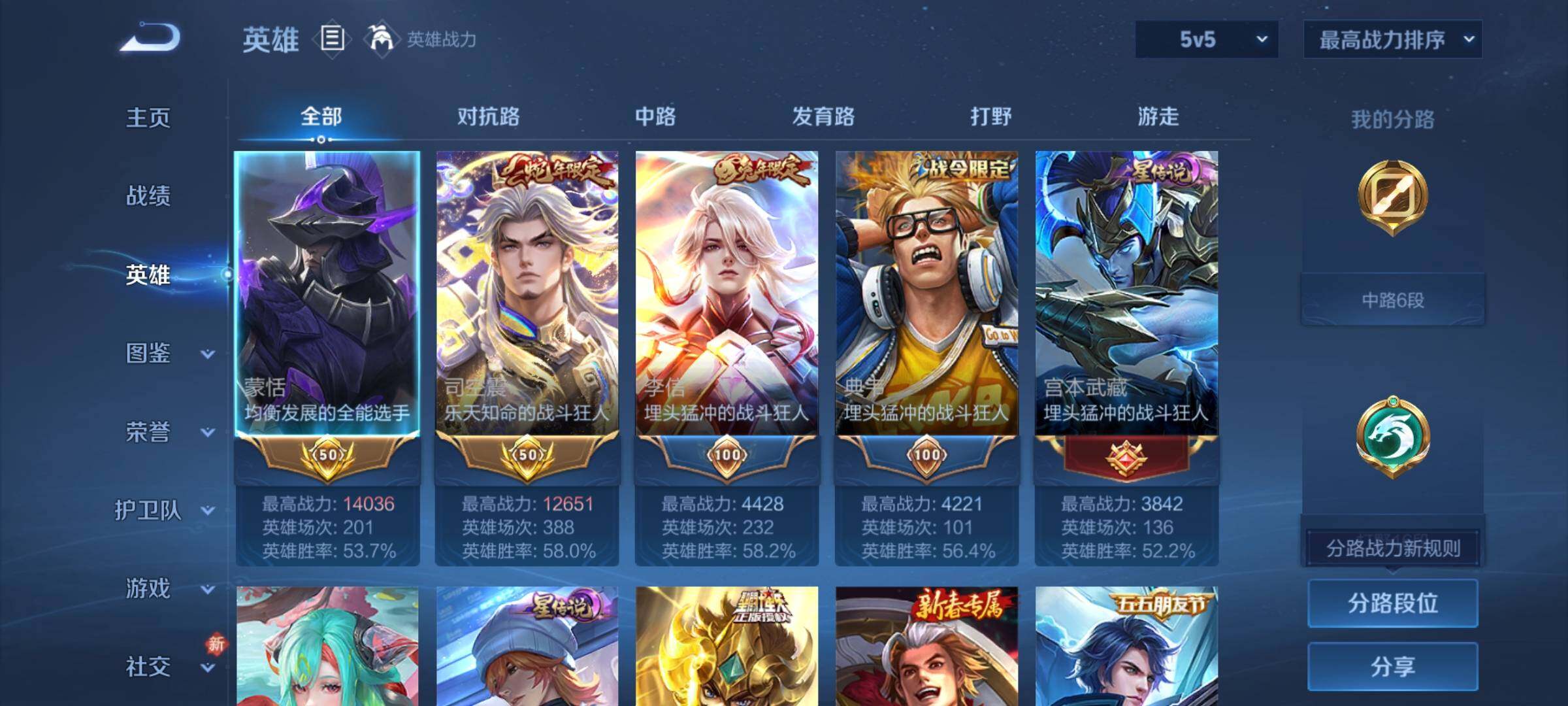 WZCMY4272507王者荣耀账号详情图3