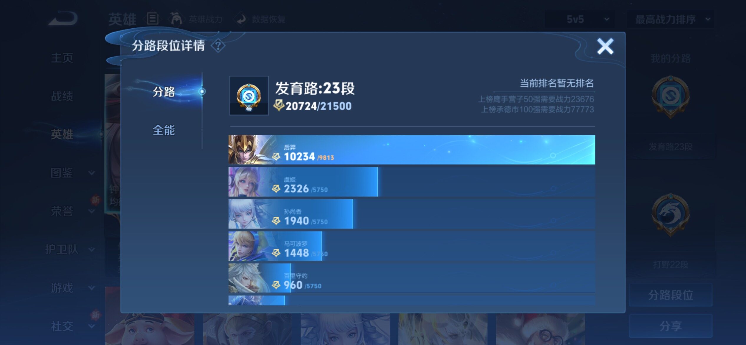 WZCMY4266856王者荣耀账号详情图4