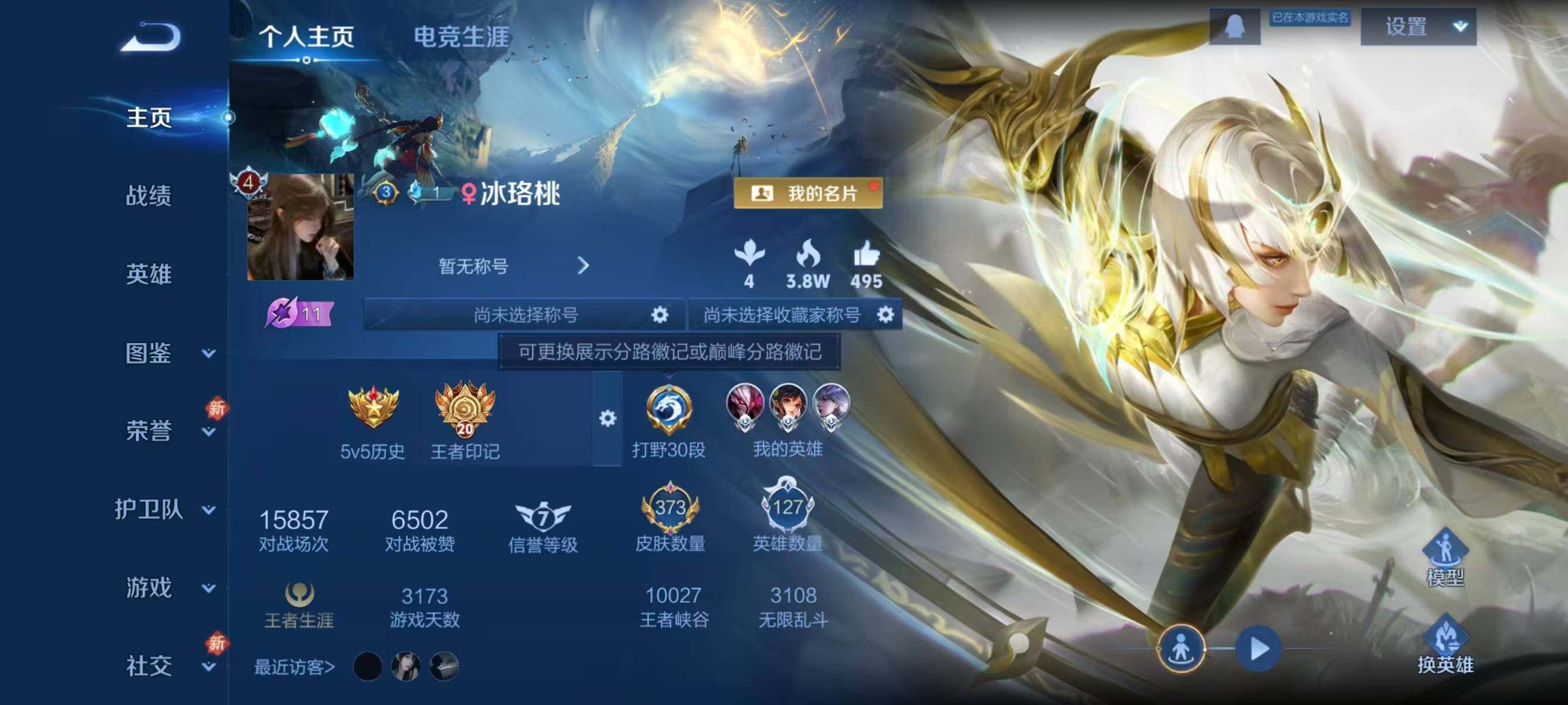 WZLX4268235王者荣耀账号详情图2